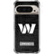 NFL Washington Commanders Black and White Pixel 9/9 Pro Clear Case